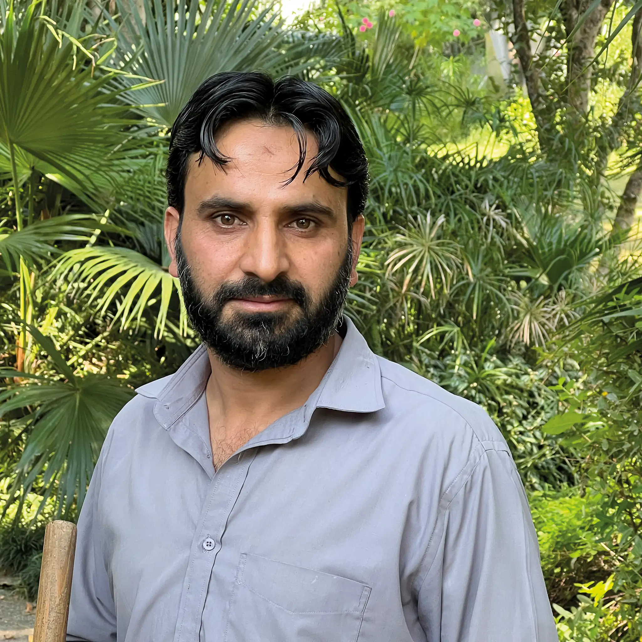 Khatab Makandad, Gardener at the German Embassy, Islamabad