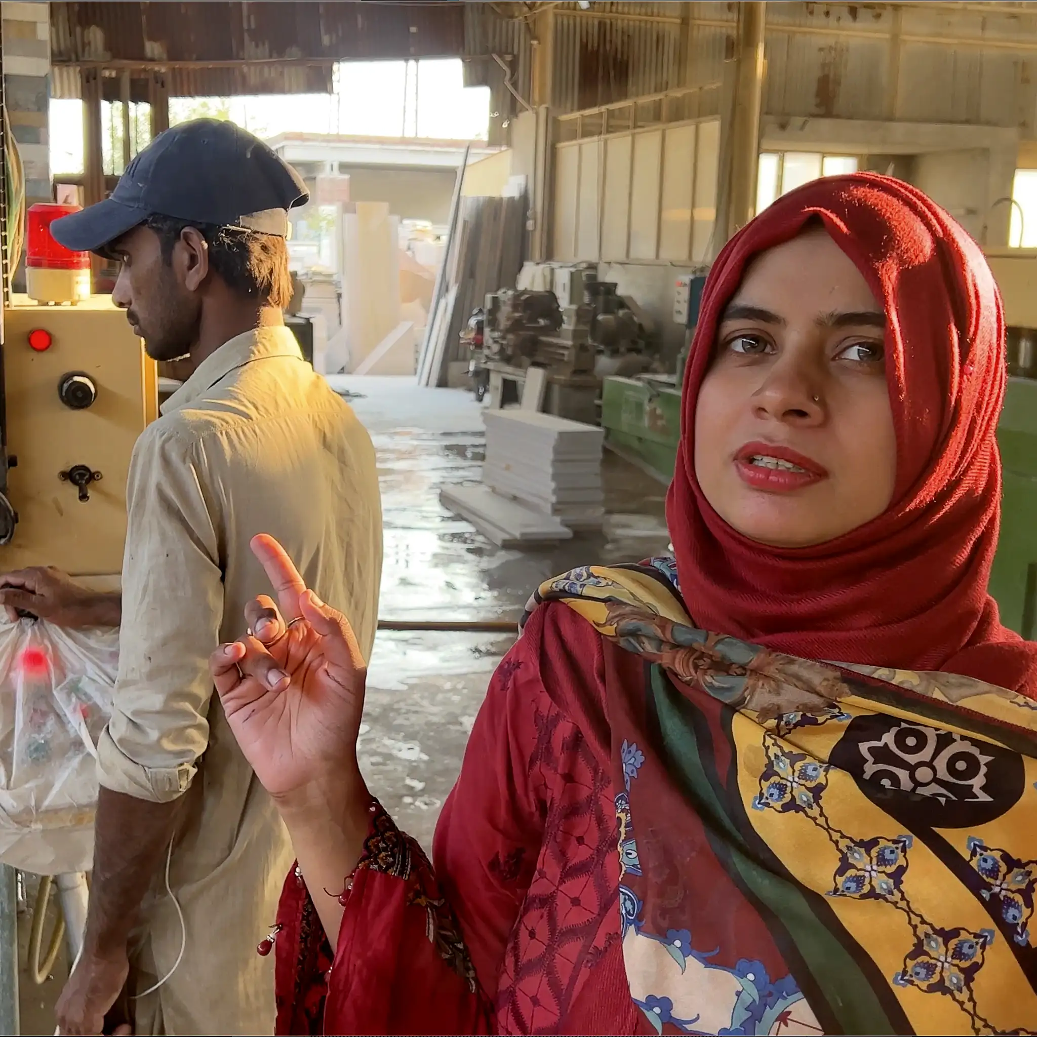 Ms Mian Ateeque, Stone Factory Manager, Lahore