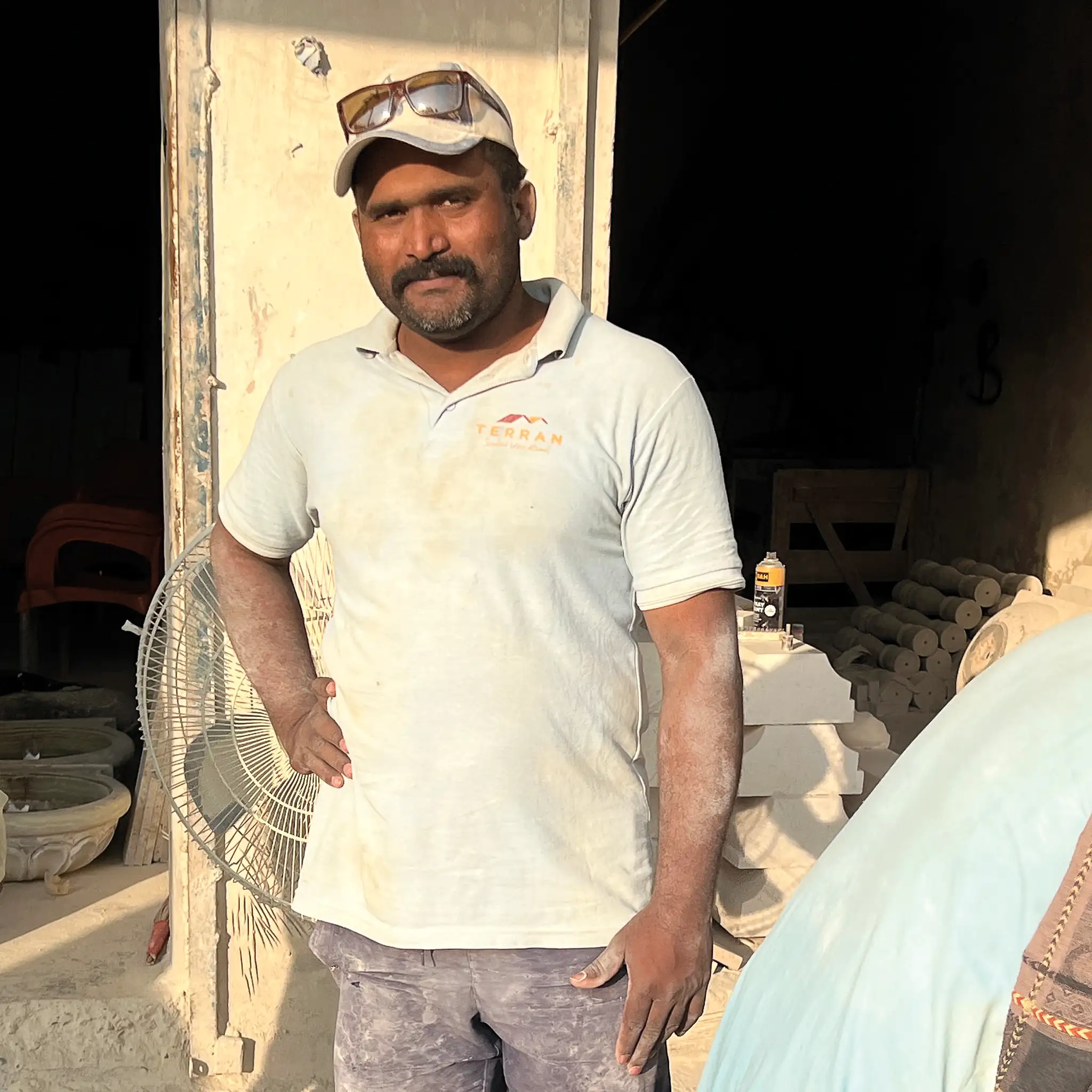 Junaid Shaikh Stonemason, Karachi